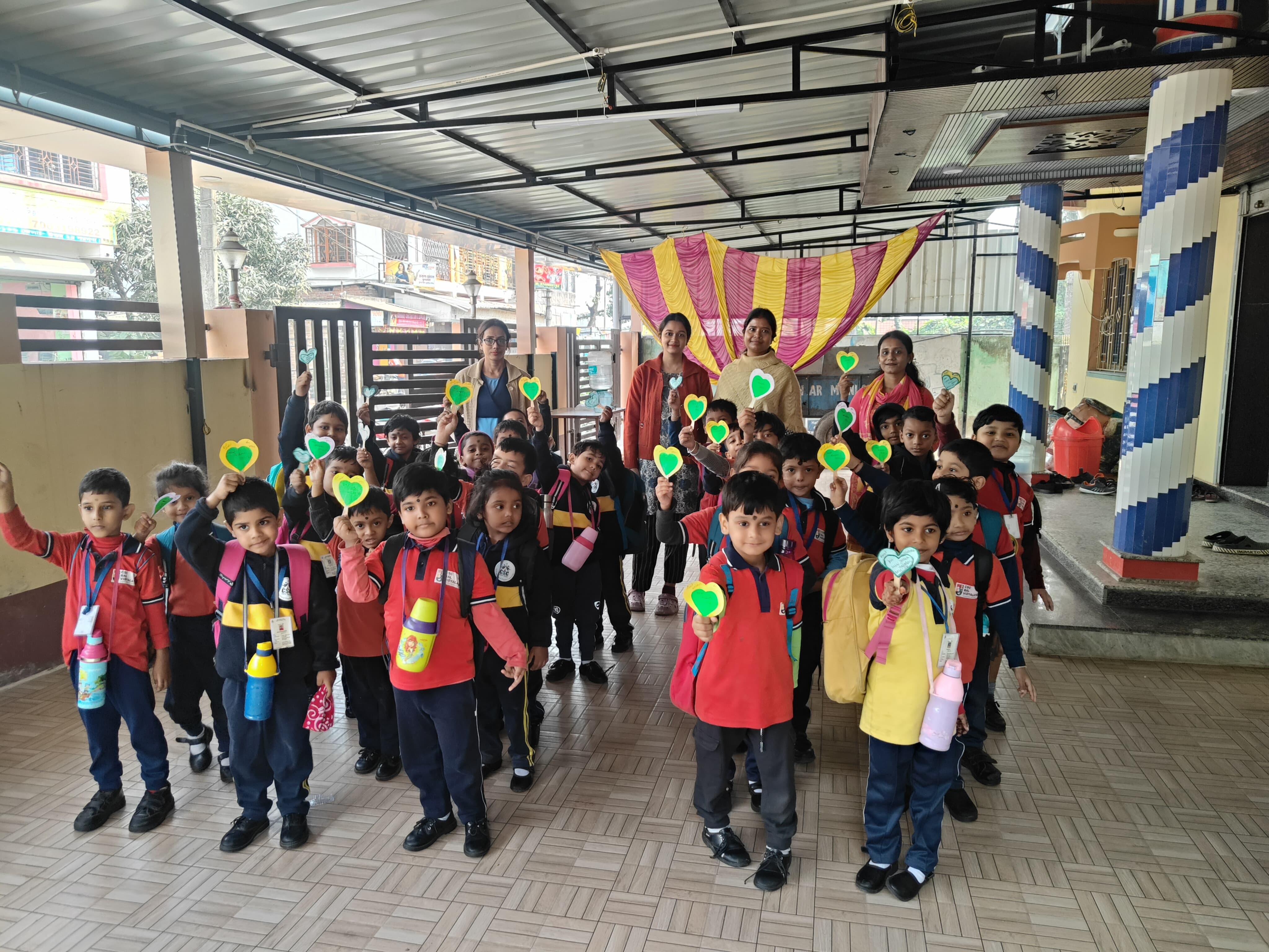 Children's Day celebration with students and teachers