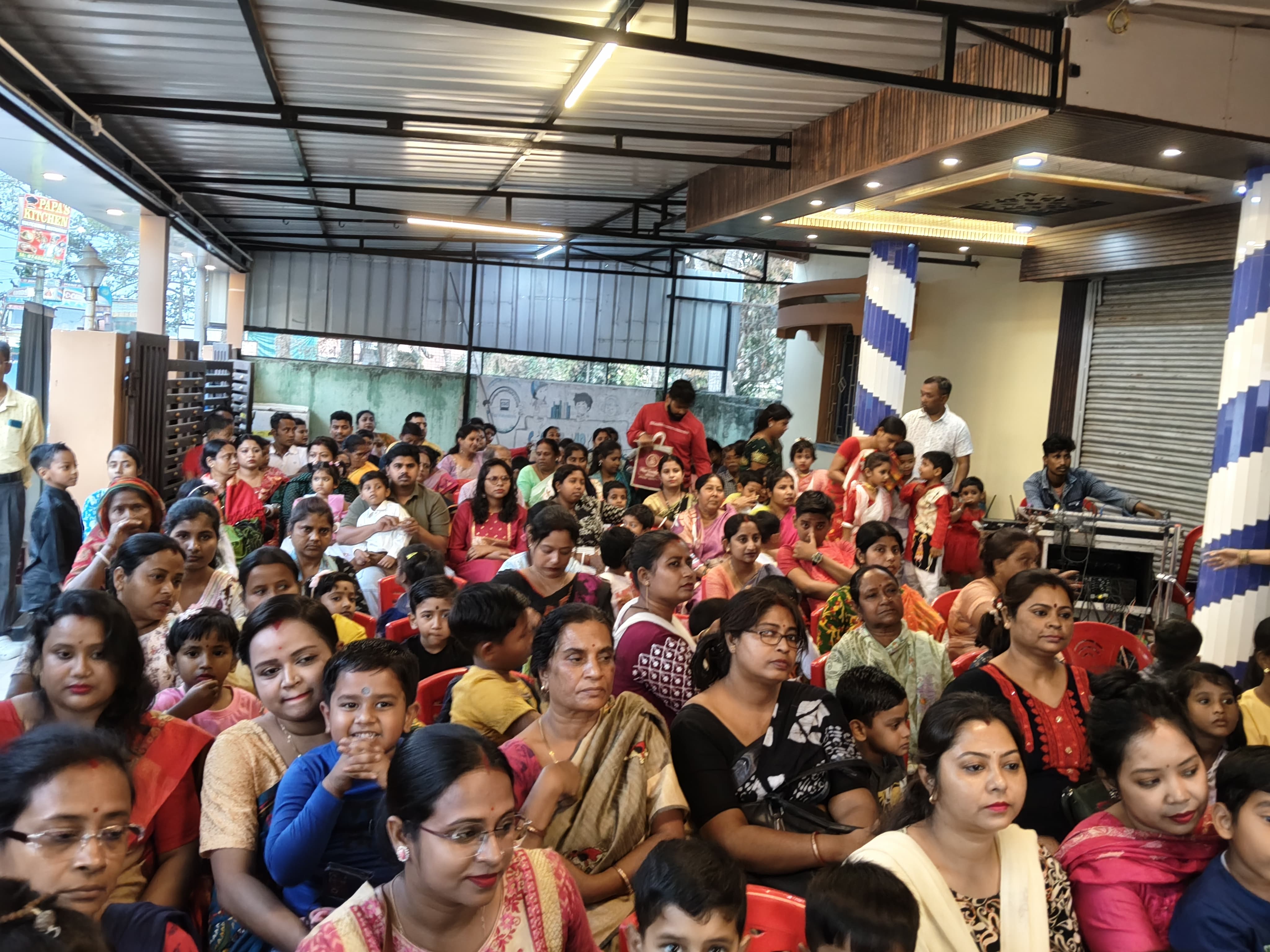 Guardians gathered at the school's annual programme